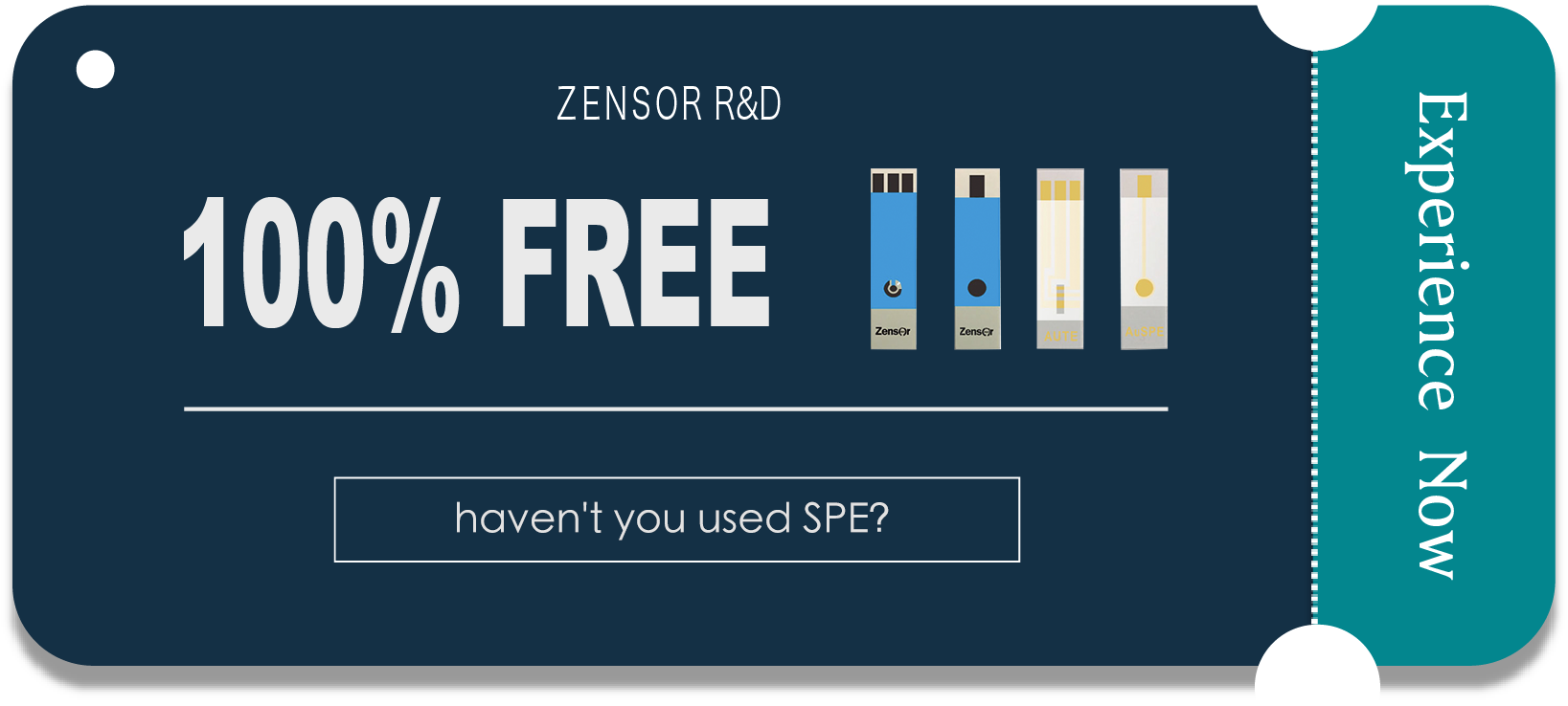 Free trail of electrochmical Screen printed electrodes/
Interdigitated electrodes--Zensor R&D