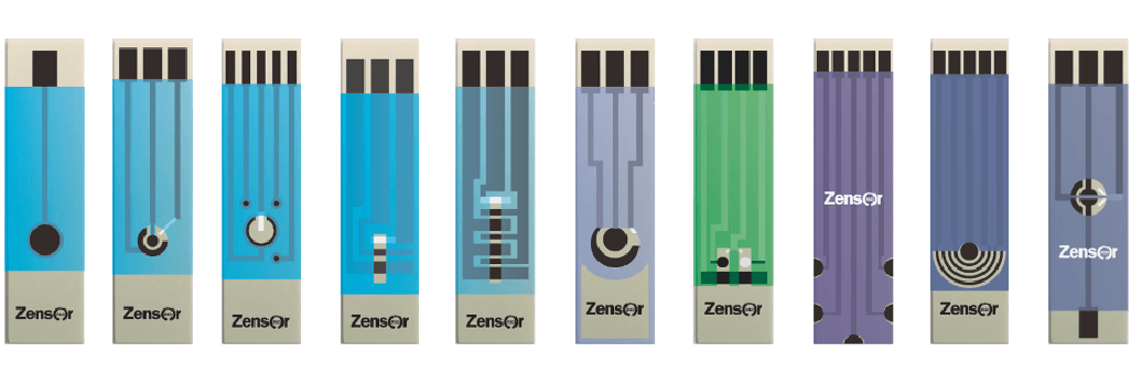 multi-pattern of customize OEM/ODM electrochmical Screen printed electrodes-Zensor R&D