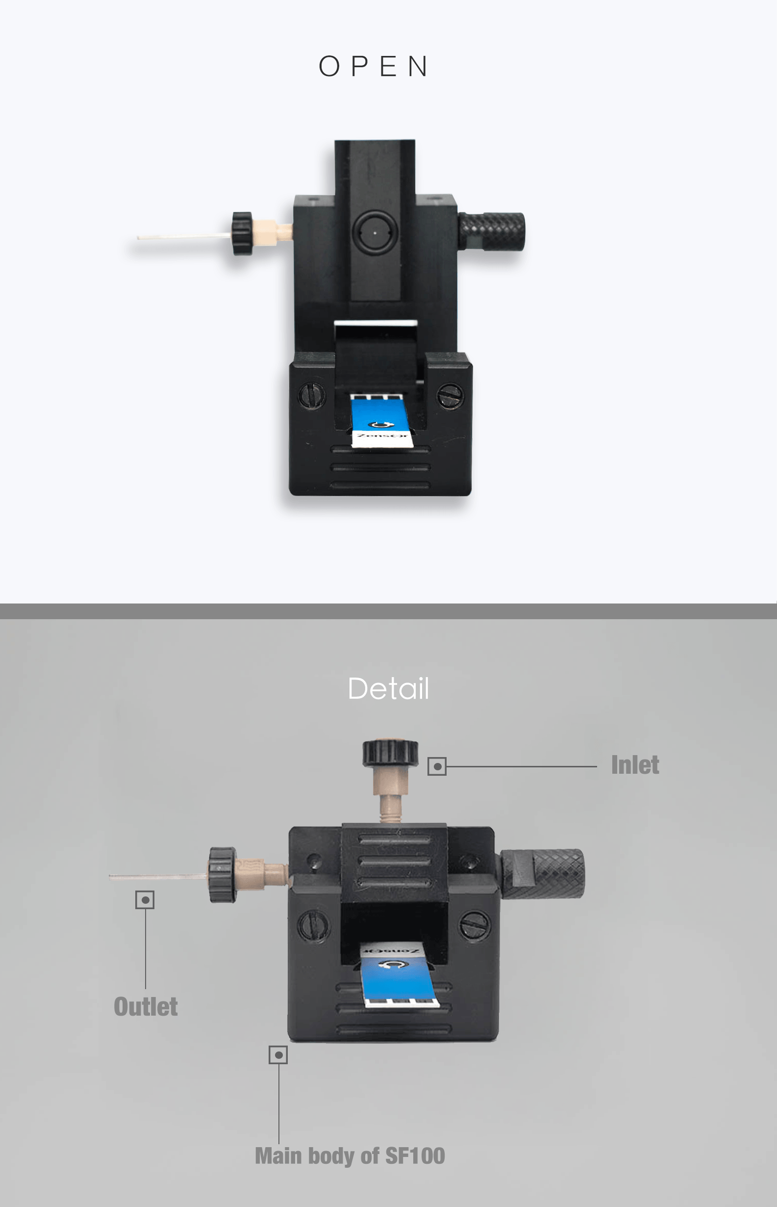 construction of Electochemical Flow cell-Zensor R&D-SF100